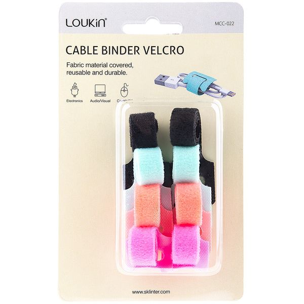 نگهدارنده کابل لوکین مدل Velcro MCC-022 Cable Binder