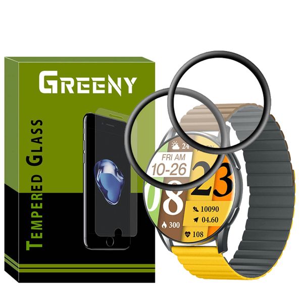 محافظ صفحه نمایش گرینی مدل GR-PM مناسب برای ساعت هوشمند کیسلکت Kieslect K11 Pro بسته دو عددی