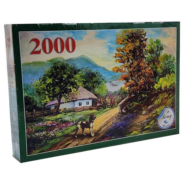 پازل 2000 تکه مدل روستای جنگلی