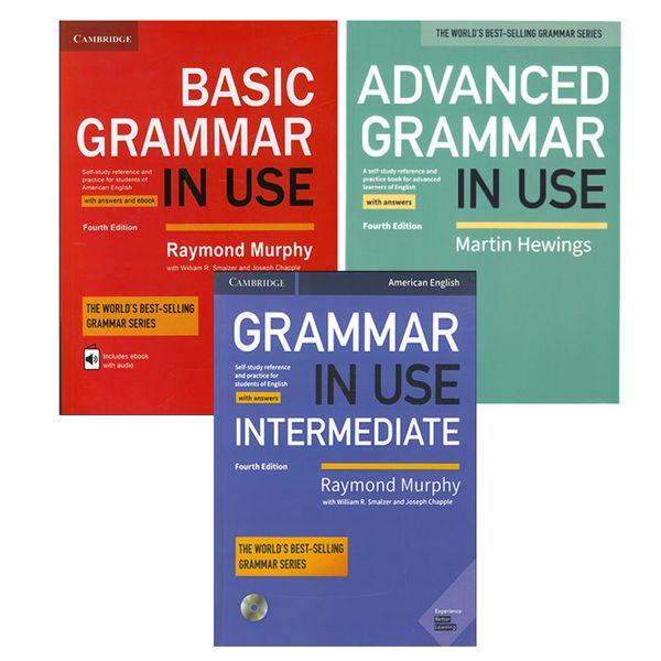 کتاب Grammar in use اثر جمعی از نویسندگان انتشارات الوندپویان 3 جلدی