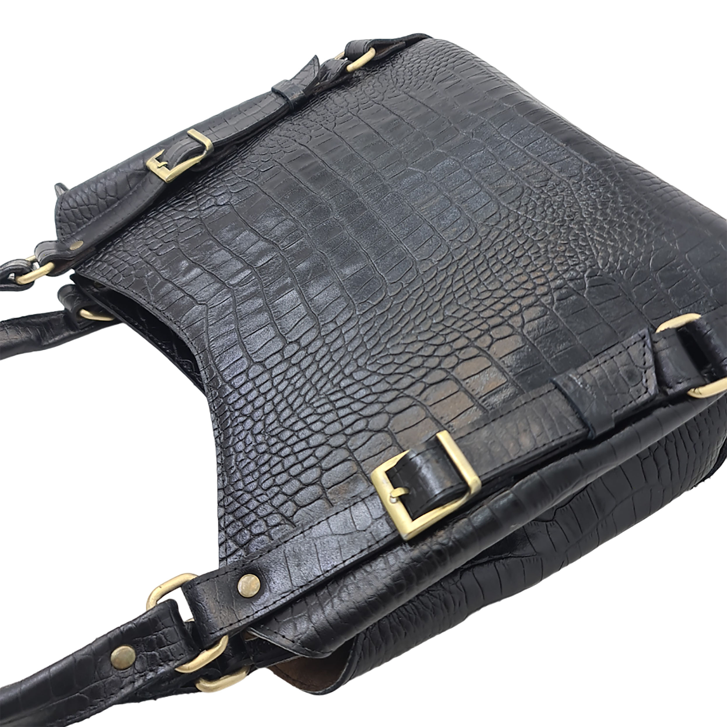 کیف دوشی زنانه مدل مایا چرم طبیعی گاوی کد S_220