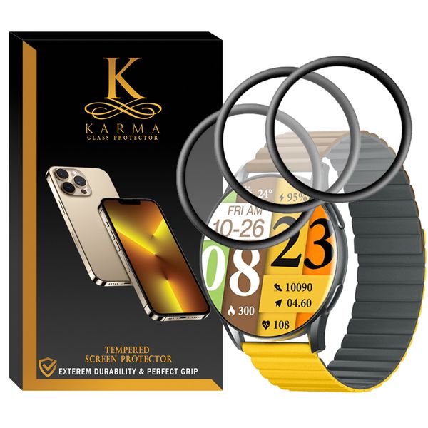 محافظ صفحه نمایش کارما مدل KA-PM مناسب برای ساعت هوشمند کیسلکت Kieslect K11 Pro بسته سه عددی