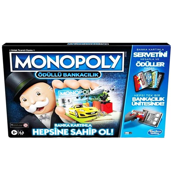 بازی فکری هاسبرو مدل مونوپولی بانک الکترونیک Turkish