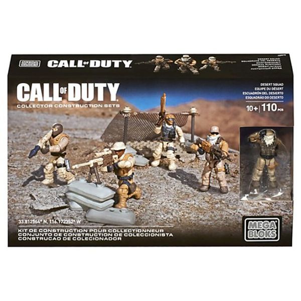 ساختنی مگا بلاکس سری Desert Squad مدل Call of Duty