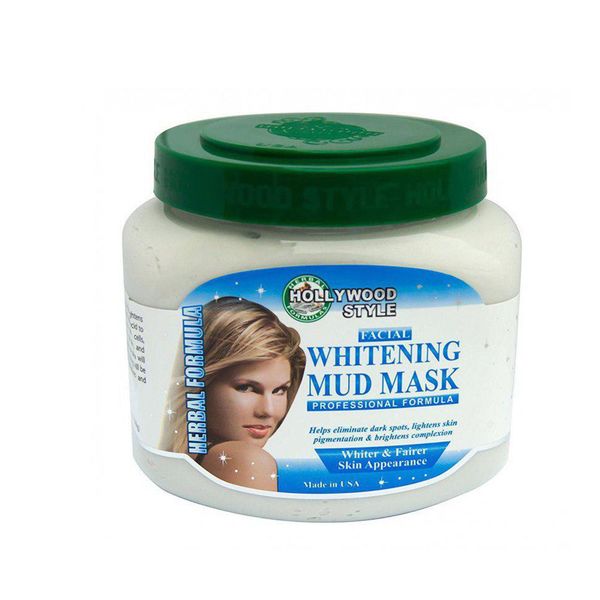 ماسک سفید کننده پوست هالیووداستایل مدلmud mask حجم 600 گرم