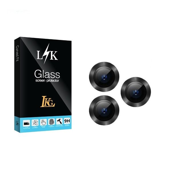 محافظ لنز دوربین رینگی ال کا جی مدل LK مناسب برای گوشی موبایل سامسونگ Galaxy A34 4G / A24 /A54 5G / A14 / A13 / A04S