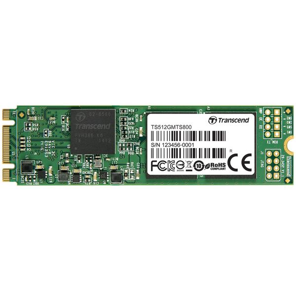 حافظه SSD سایز M.2 2280 ترنسند مدل MTS800 ظرفیت 512 گیگابایت