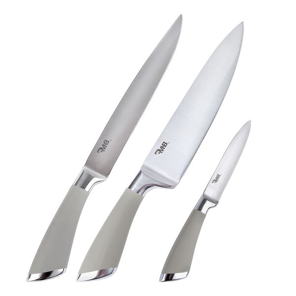 ست چاقوی آشپزخانه 3 پارچه ام بی مدل S8251