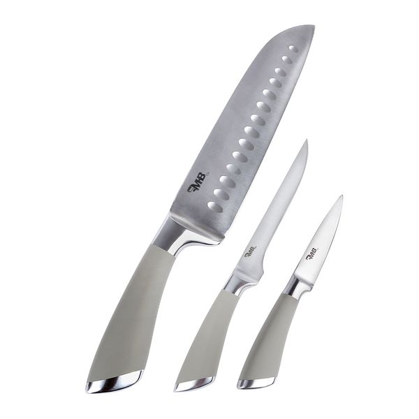 ست چاقوی آشپزخانه 3 پارچه ام بی مدل S8263