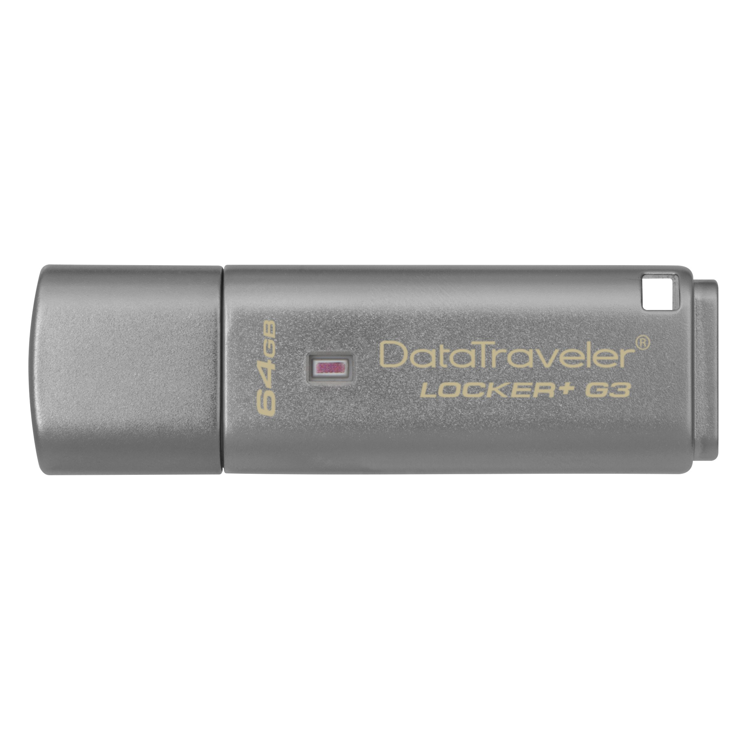 فلش مموری کینگستون مدل DataTraveler Locker G3 ظرفیت 64 گیگابایت