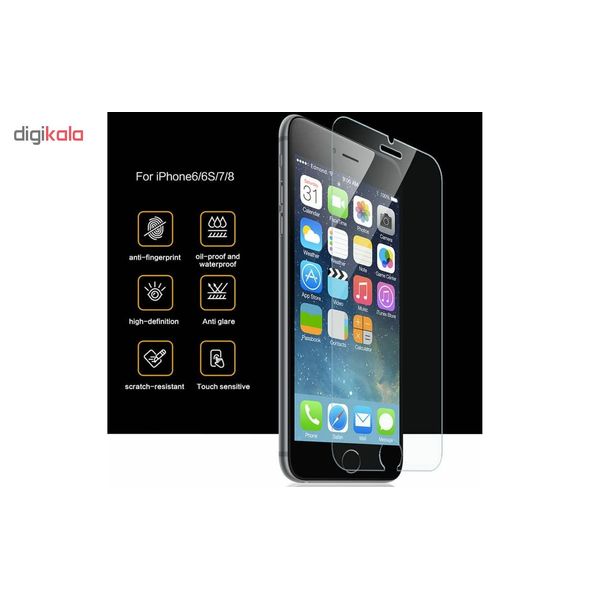 محافظ صفحه نمایش مدل 02C-302 مناسب برای گوشی موبایل اپل iPhone 6/6S/7/8