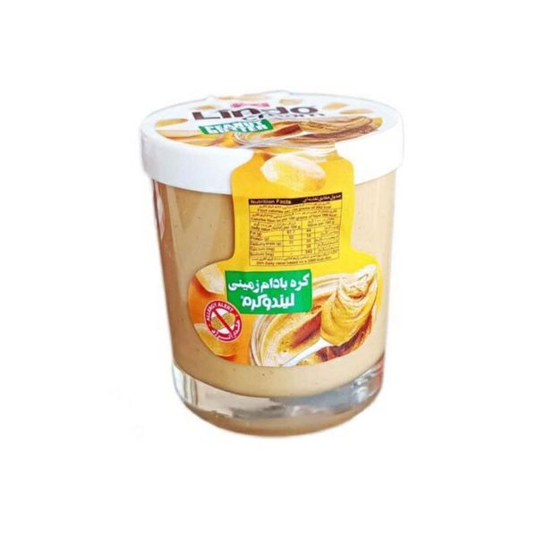 کره بادام زمینی لیندو شیرین عسل - 220 گرم بسته 2 عددی