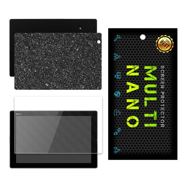 برچسب پوششی مولتی نانو مدل X-F1G-S مناسب برای تبلت سونی Xperia Z4 Tablet 2015 به همراه محافظ صفحه نمایش