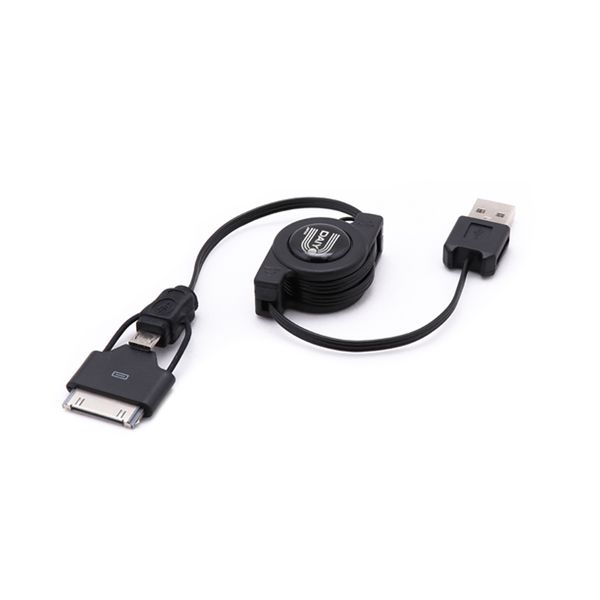 کابل تبدیل USB به Micro USB و لایتنینگ 30 پین دایو مدل DA261