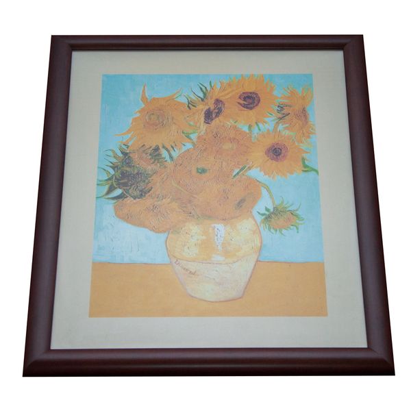 تابلو مدل  پرینت نقاشی گل آفتابگردان
