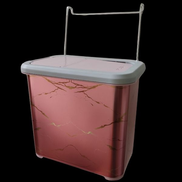 سطل زباله کابینتی رزگلد مدل ایزی تاچ