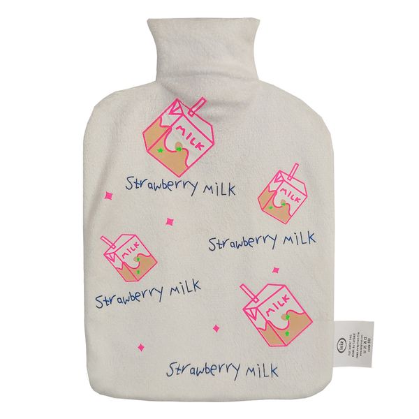 کیسه آب گرم کودک ایسیز  طرح strawberry milk مدل Is330.28