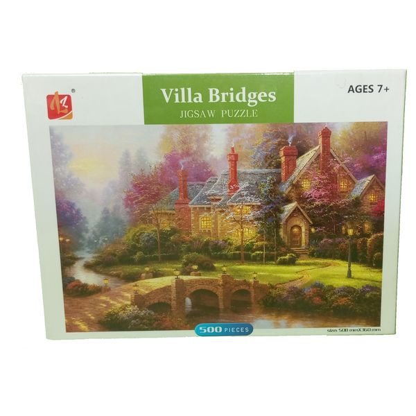 پازل 500 تکه طرح Villa Bridges