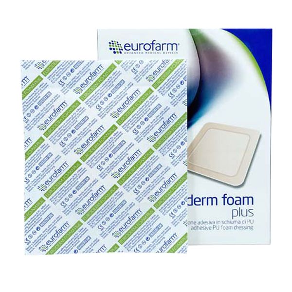 پانسمان یوروفارم مدل foam plus 20.20 بسته 3 عددی