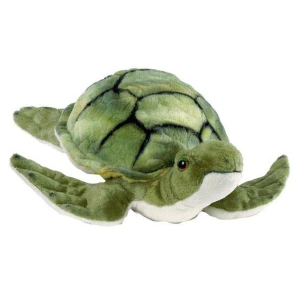عروسک گانز طرح لاک پشت مدل Webkinz Sea Turtle کد SZ4/210 طول 27 سانتی‌متر