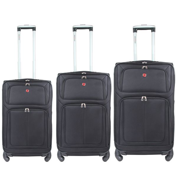 مجموعه سه عددی چمدان سوییس گیر مدل 225559