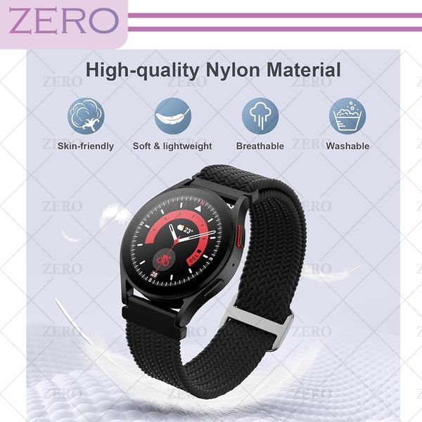 بند زیرو مدل Braided ZR TW مناسب برای ساعت هوشمند گلوریمی M1 Pro / GS1 Pro / Calling Watch M2