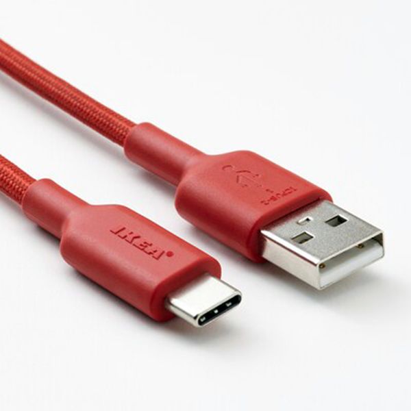 کابل تبدیل USB به USB-C ایکیا مدل LILLHULT طول 1.5متر
