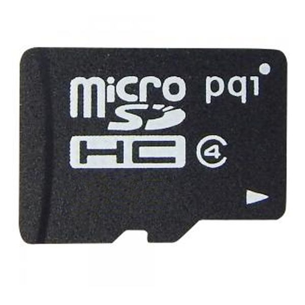  کارت حافظه microSDHC پی کیو آی کلاس 4 استاندارد SDA ظرفیت 4 گیگابایت 