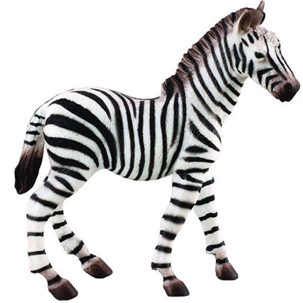 عروسک کالکتا مدل Zebra Foal 88168 ارتفاع 8 سانتی متر