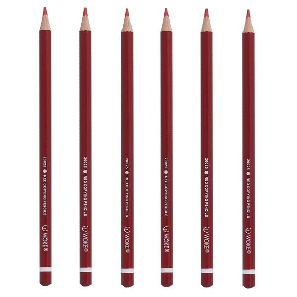 مداد قرمز ووک مدل 20025 بسته 6 عددی