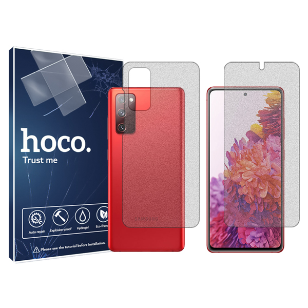 محافظ  صفحه نمایش مات هوکو مدل HyMTT مناسب برای گوشی موبایل سامسونگ Galaxy S 20 FE به همراه محافظ پشت گوشی
