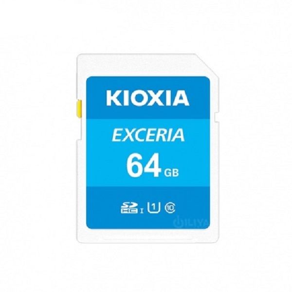 کارت حافظه SDXC کیوکسیا مدلEXCERIA کلاس 10 استانداردUHS-1 سرعت 100mb/s ظرفیت 64 گیگابایت