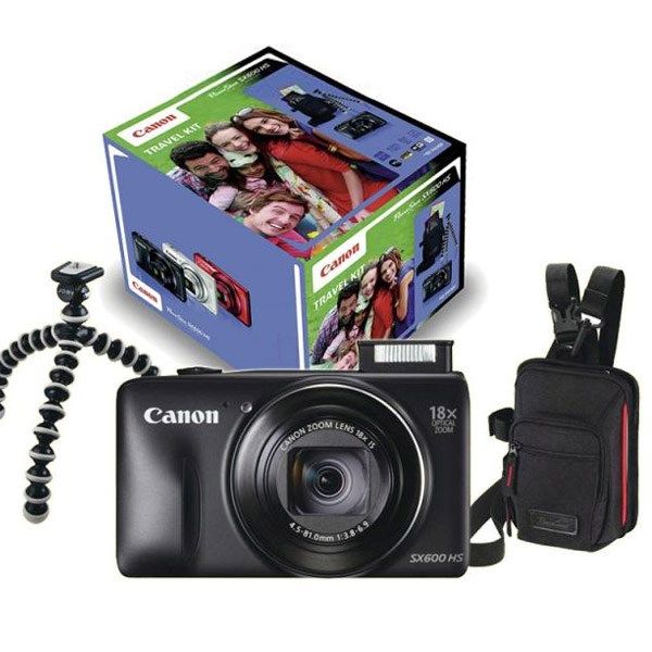 دوربین دیجیتال کانن مدل PowerShot SX600 به همراه گوریلاپاد و کیف دوربین