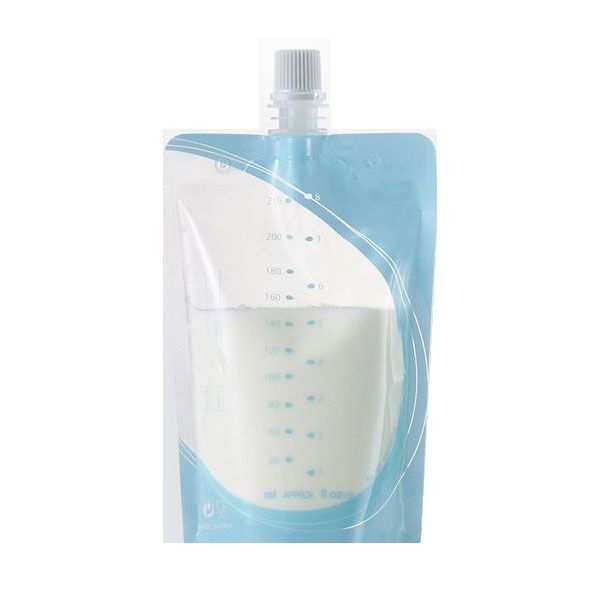 کیسه ذخیره شیر یونی مام با رابط اتصال به شیردوش و سرپستانک