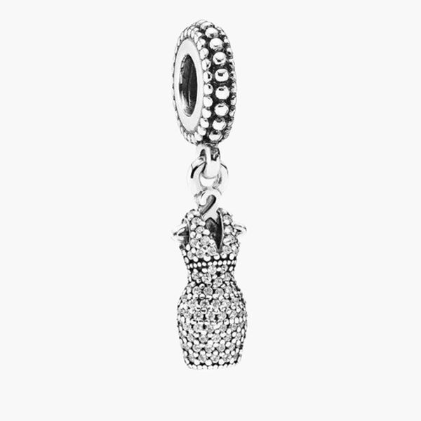 آویز گردنبند نقره زنانه پاندورا مدل لباس زنانه جواهرات