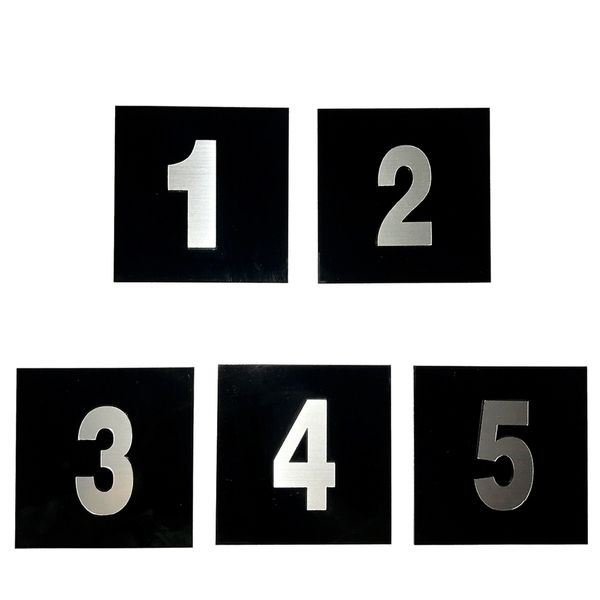 تابلو دکوما طرح نشانگر اعداد مدل SI017 مجموعه 5 عددی