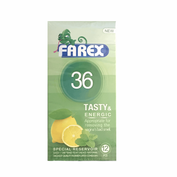 کاندوم فارکس مدل Tasty 36 بسته 12 عددی