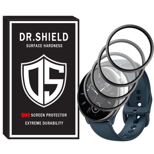 محافظ صفحه نمایش دکترشیلد مدل DR-PM مناسب برای ساعت هوشمند امازفیت GTR Mini بسته چهار عددی