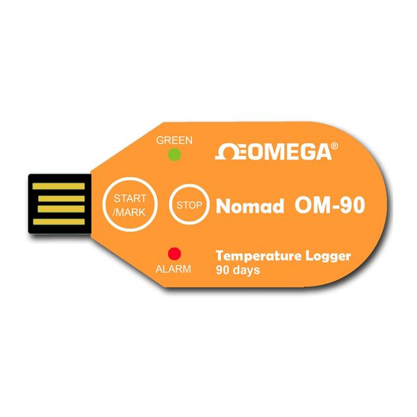 دیتالاگر دما یک بار مصرف 90 روزه اُمگا مدل OM-90