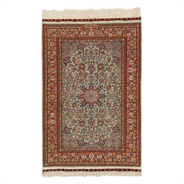فرش دستباف یک و نیم متری شرکت سهامی فرش ایران مدل اصفهان کد 415008