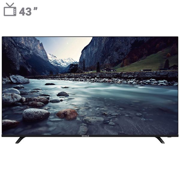 تلویزیون ال ای دی هوشمند سینگل مدل 4320US سایز 43 اینچ 