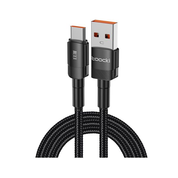 کابل تبدیل USB-A به USB-C توکی مدل TXCT-HYA01 - 100W طول دو متر 