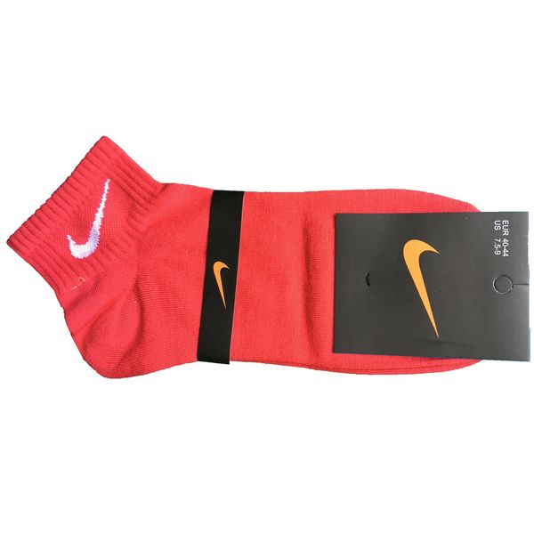 جوراب ورزشی ساق کوتاه مردانه مدل NK-RE09567 رنگ قرمز