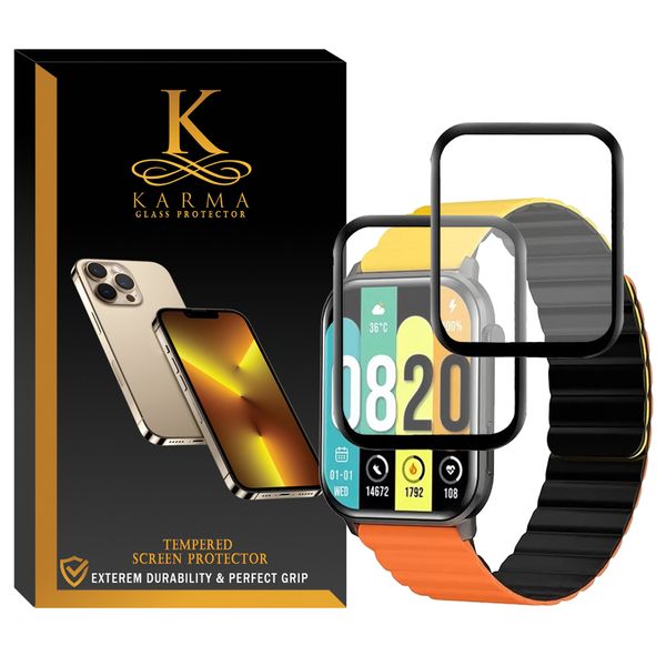 محافظ صفحه نمایش کارما مدل KA-PM مناسب برای ساعت هوشمند کیسلکت KS بسته دو عددی