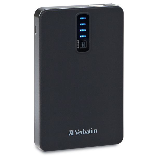 پاوربانک ورباتیم مدل Dual USB Portable Power Pack 97934 ظرفیت 5200 میلی آمپر ساعت