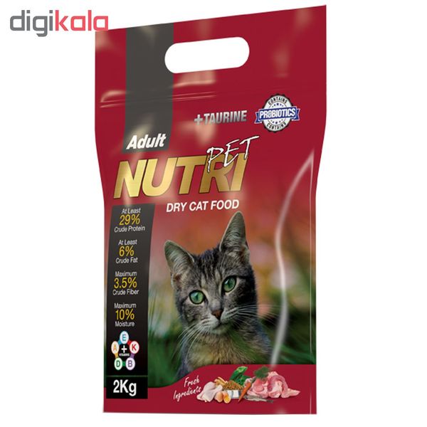 غذای خشک گربه بالغ نوتری پت مدل 29Percent Pro مقدار 2 کیلوگرم