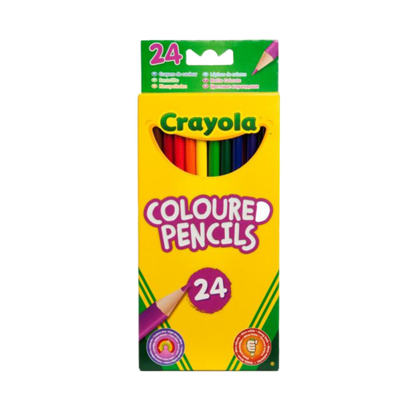 مداد رنگی 24 رنگ کرایولا مدل 3624
