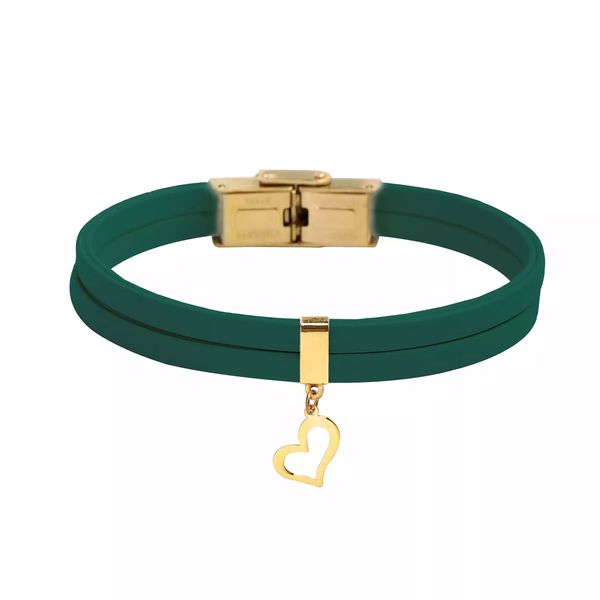 دستبند طلا 18 عیار زنانه روبی آرت گالری مدل GZH0190-3