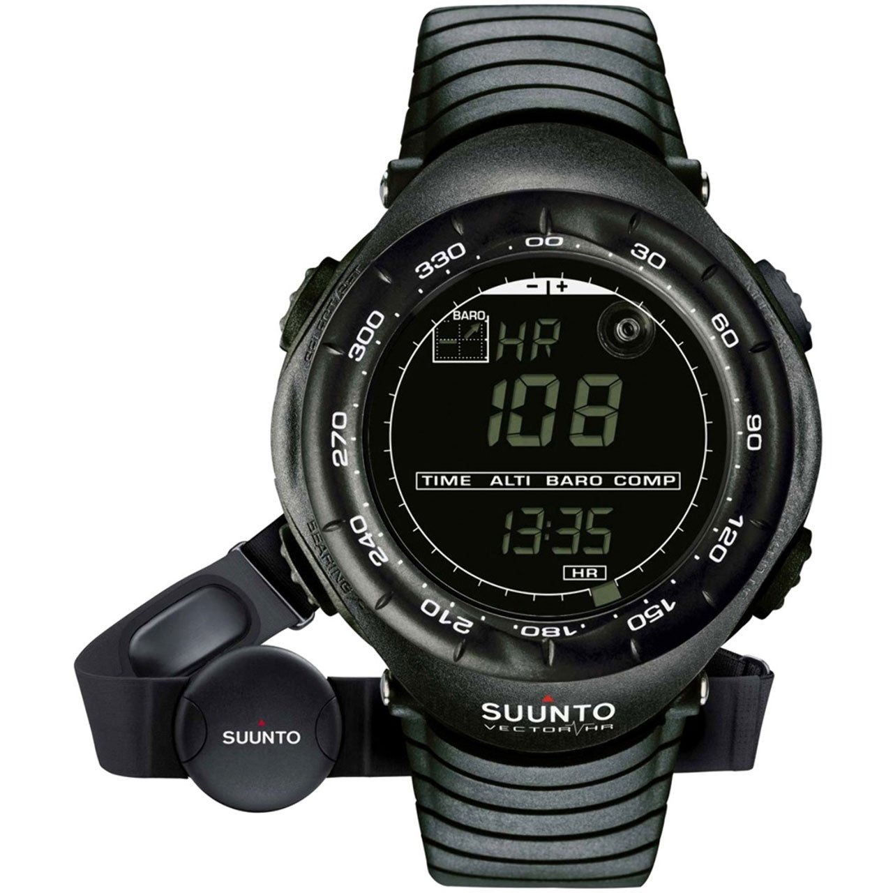 ساعت مچی دیجیتالی سونتو مدل Vector HR Black SS015301000
