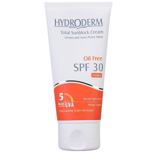 کرم ضد آفتاب رنگی هیدرودرم SPF30